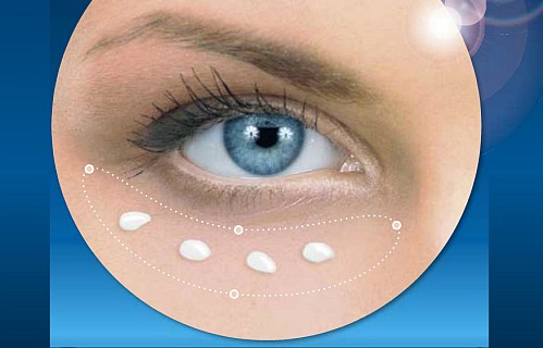 Как правильно наносить крем вокруг глаз